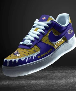 Baltimore Ravens Shoes AF1 Perfect Gift For Fans V11