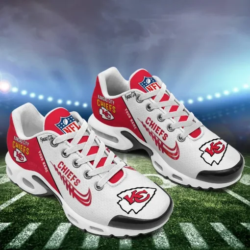 Customize Your Name with Kansas City Chiefs Ver 28 Sport Shoes NF - Image 4