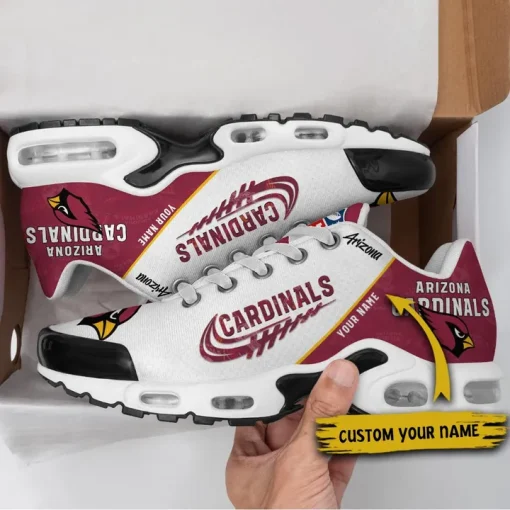 Customize Your Name with Arizona Cardinals Ver 28 Sport Shoes NF - Image 2