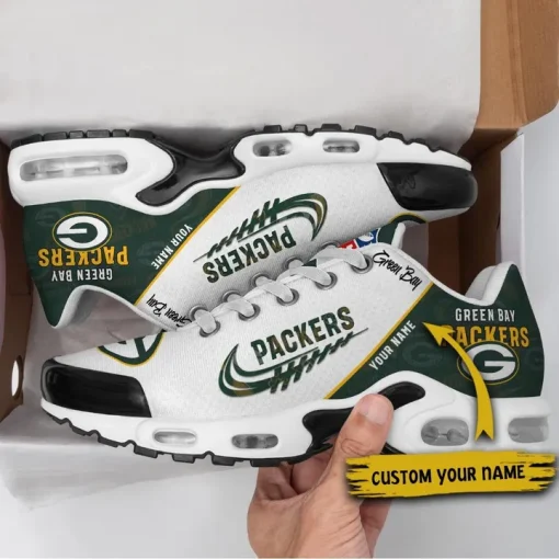 Customize Your Name with Green Bay Packers Ver 28 Sport Shoes NF - Image 2