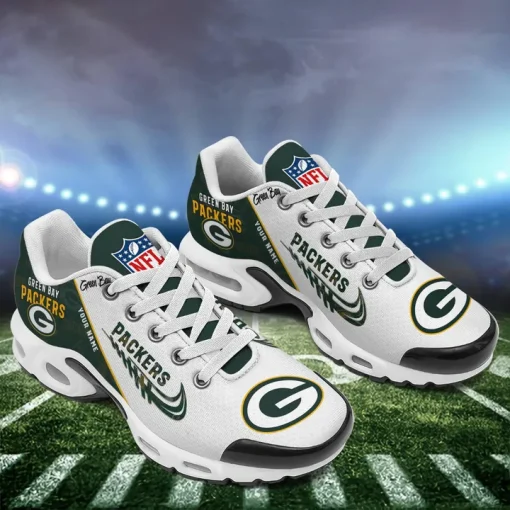 Customize Your Name with Green Bay Packers Ver 28 Sport Shoes NF - Image 4