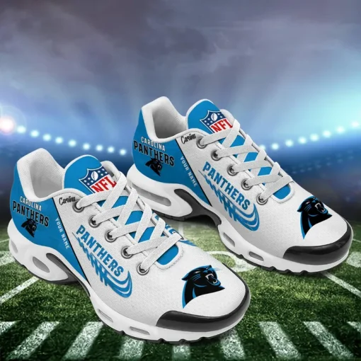Customize Your Name with Carolina Panthers Ver 28 Sport Shoes NF - Image 4