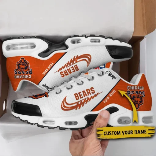 Customize Your Name with Chicago Bears Ver 28 Sport Shoes NF - Image 2