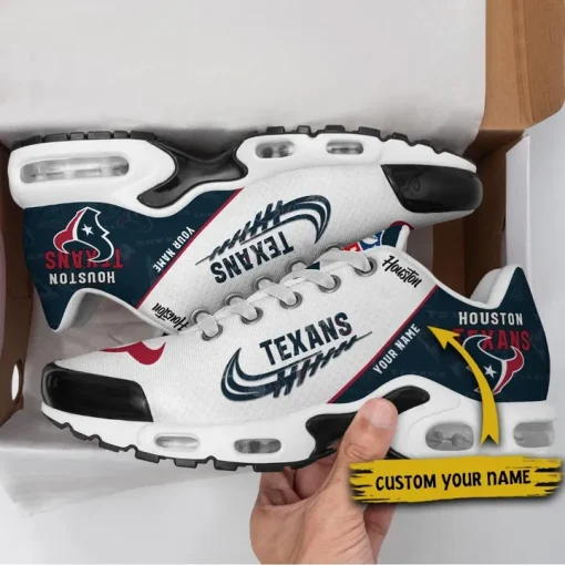Customize Your Name with Houston Texans Ver 28 Sport Shoes NF - Image 2