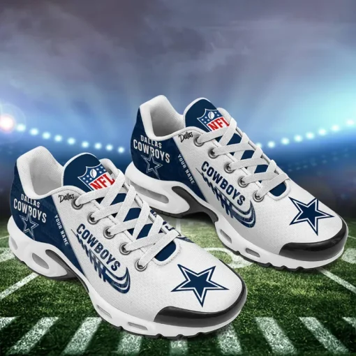 Customize Your Name with Dallas Cowboys Ver 28 Sport Shoes NF - Image 4