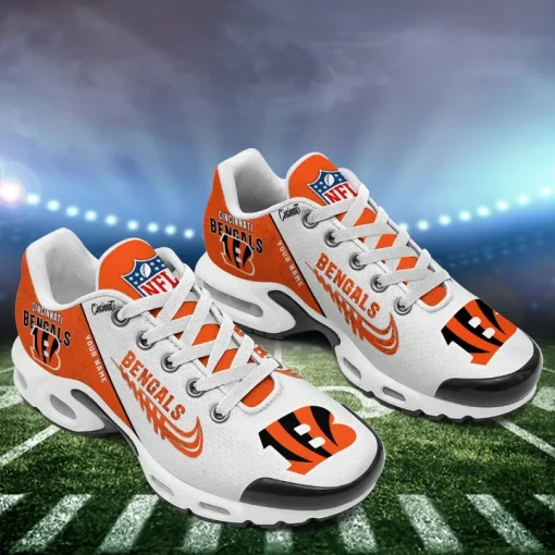 Customize Your Name with Cincinnati Bengals Ver 28 Sport Shoes NF - Image 4