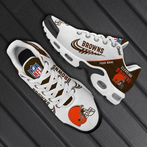 Customize Your Name with Cleveland Browns Ver 28 Sport Shoes NF - Image 3
