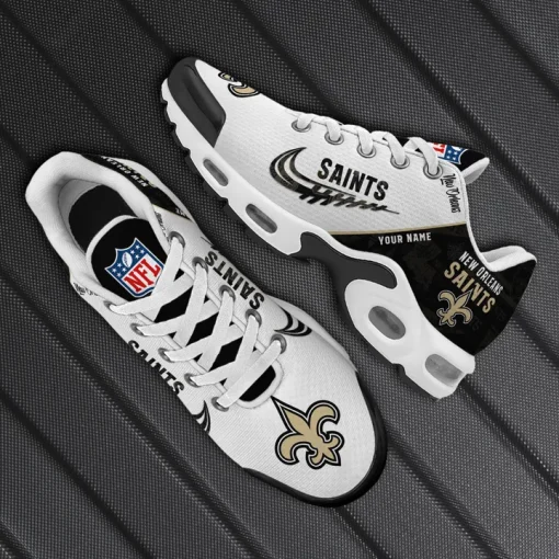 Customize Your Name with New Orleans Saints Ver 28 Sport Shoes NF - Image 3