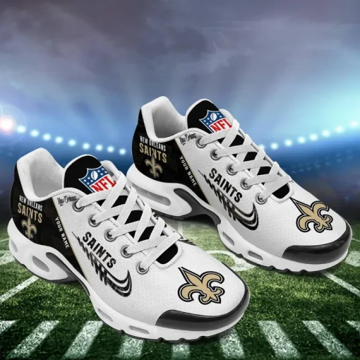 Customize Your Name with New Orleans Saints Ver 28 Sport Shoes NF - Image 4