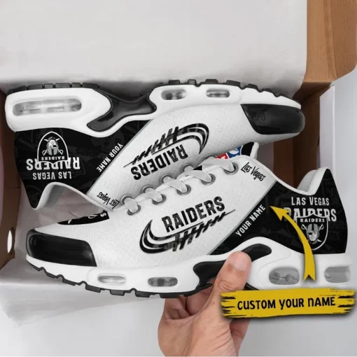 Customize Your Name with Las Vegas Raiders Ver 28 Sport Shoes NF - Image 2