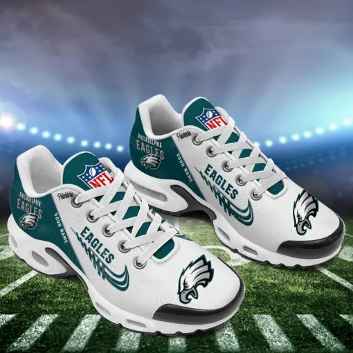 Customize Your Name with Philadelphia Eagles Ver 28 Sport Shoes NF - Image 4