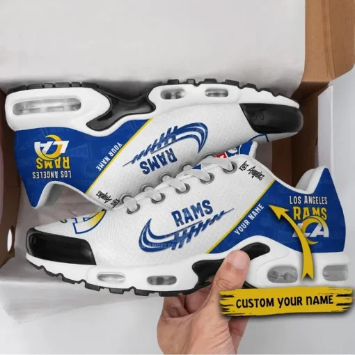 Customize Your Name with Los Angeles Rams Ver 28 Sport Shoes NF - Image 2