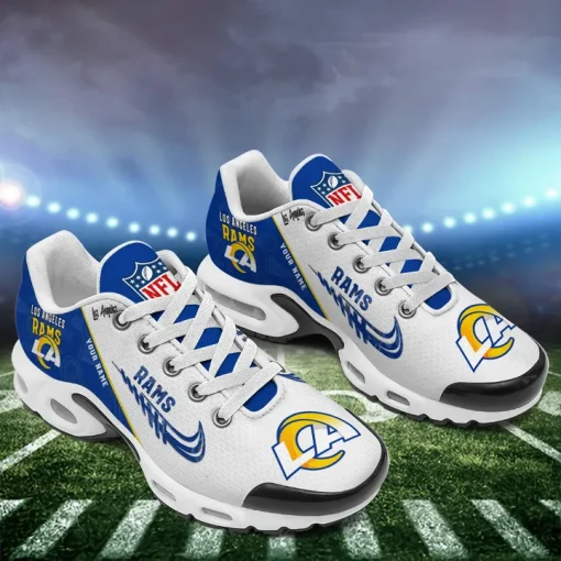 Customize Your Name with Los Angeles Rams Ver 28 Sport Shoes NF - Image 4