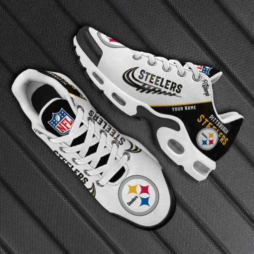 Customize Your Name with Pittsburgh Steelers Ver 28 Sport Shoes NF - Image 3