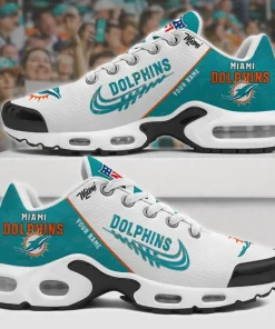 Customize Your Name with Miami Dolphins Ver 28 Sport Shoes NF