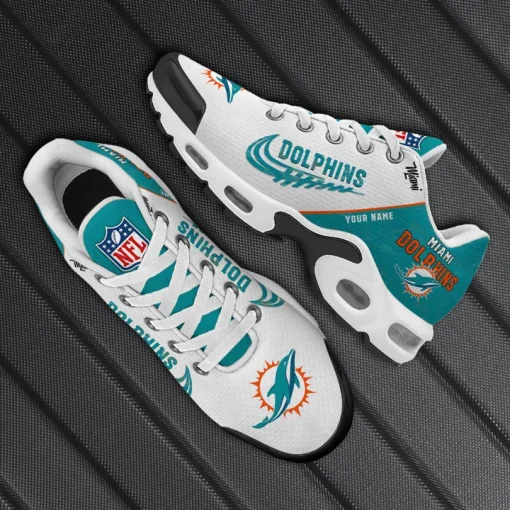 Customize Your Name with Miami Dolphins Ver 28 Sport Shoes NF - Image 3