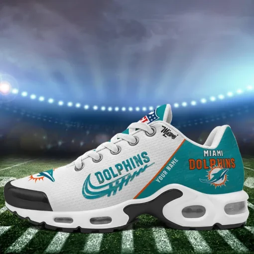 Customize Your Name with Miami Dolphins Ver 28 Sport Shoes NF - Image 5