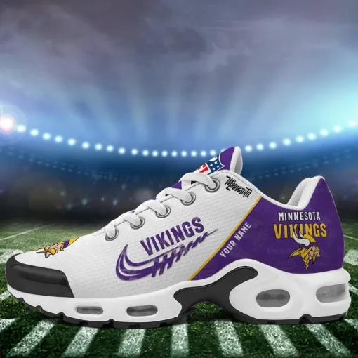 Customize Your Name with Minnesota Vikings Ver 28 Sport Shoes NF - Image 5