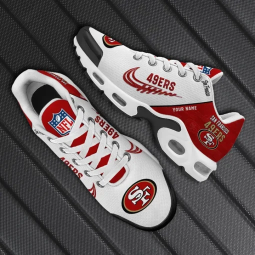 Customize Your Name with San Francisco 49ers Ver 28 Sport Shoes NF - Image 3