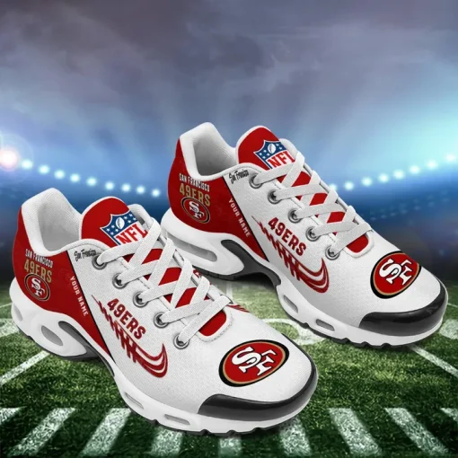 Customize Your Name with San Francisco 49ers Ver 28 Sport Shoes NF - Image 4