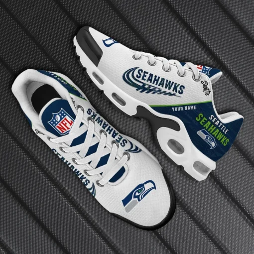 Customize Your Name with Seattle Seahawks Ver 28 Sport Shoes NF - Image 3