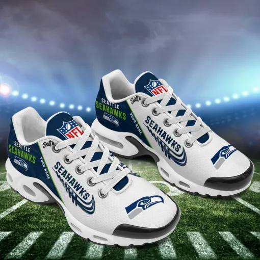 Customize Your Name with Seattle Seahawks Ver 28 Sport Shoes NF - Image 4