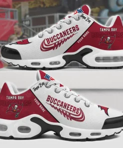 Customize Your Name with Tampa Bay Buccaneers Ver 28 Sport Shoes NF