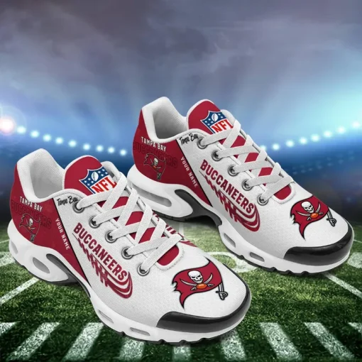 Customize Your Name with Tampa Bay Buccaneers Ver 28 Sport Shoes NF - Image 4