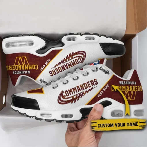 Customize Your Name with Washington Commanders Ver 28 Sport Shoes NF - Image 2