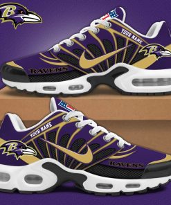 Customize Your Name with Baltimore Ravens Ver 40.1 Sport Shoes