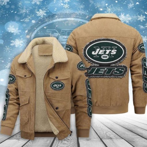 New York Jets Thickened Corduroy Jacket - Image 2