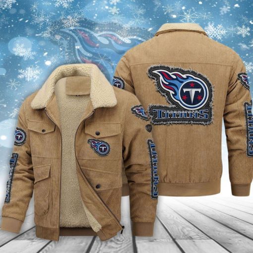 Tennessee Titans Thickened Corduroy Jacket - Image 2
