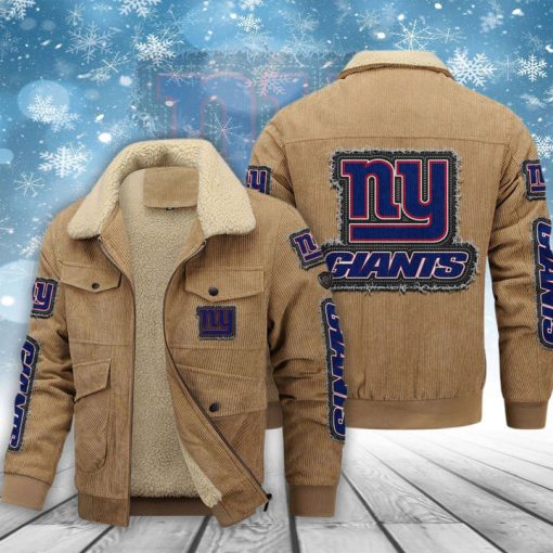 New York Giants Thickened Corduroy Jacket - Image 2