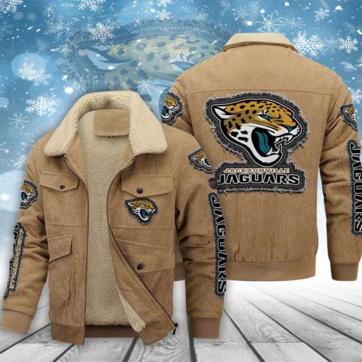 Jacksonville Jaguars Thickened Corduroy Jacket - Image 2