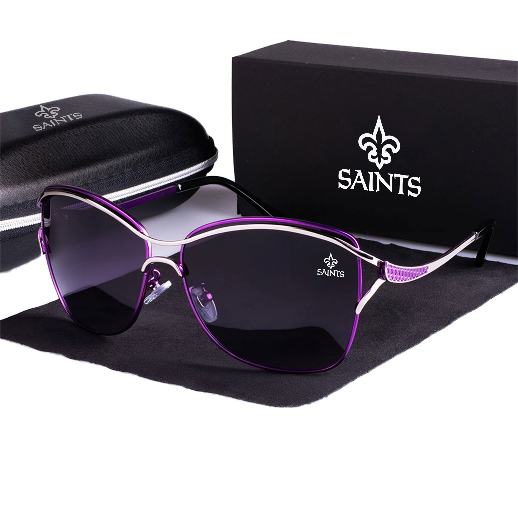 New Orleans Saints Women’s Polarized Sunglasses Luxury Fashion VS 44 NF - Image 3