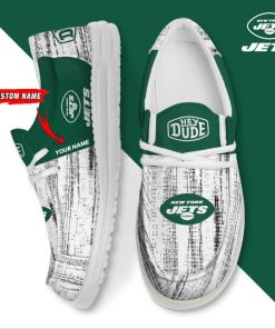 New York Jets Personalized Hey Dude Shoes For Men And Women