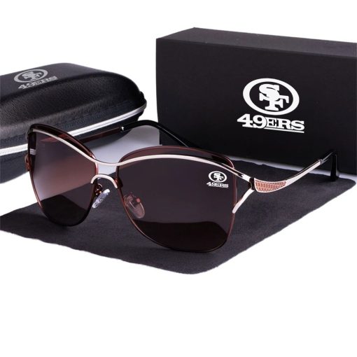 San Francisco 49ers Women’s Polarized Sunglasses Luxury Fashion VS 44 NF - Image 4
