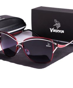 Minnesota Vikings Women’s Polarized Sunglasses Luxury Fashion VS 44 NF