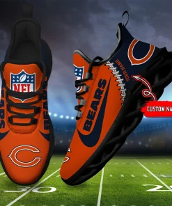 Chicago Bears Shoes Custom Max Soul Shoes V16