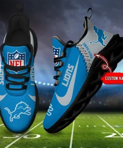 Detroit Lions Shoes Max Soul Luxury Sneakers V16