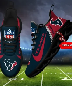 Houston Texans Shoes Custom Max Soul Shoes V16