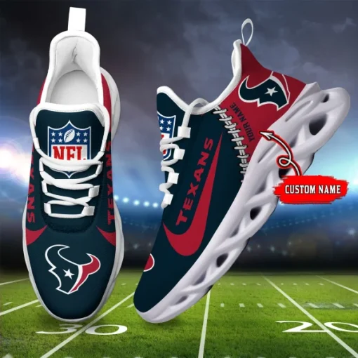 Houston Texans Shoes Custom Max Soul Shoes V16 - Image 2