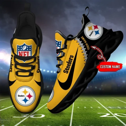 Pittsburgh Steelers Shoes Max Soul Luxury Sneakers V16