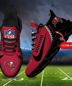 Tampa Bay Buccaneers Custom Name Max Soul Shoes V16