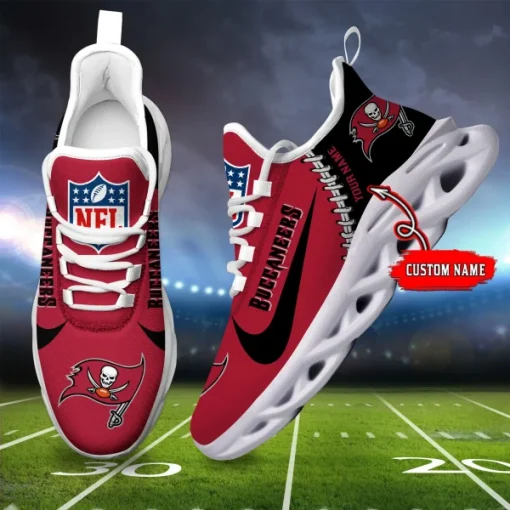 Tampa Bay Buccaneers Custom Name Max Soul Shoes V16 - Image 3