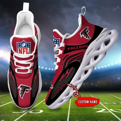 Atlana Falcons Shoes Custom Max Soul Shoes V16 - Image 2