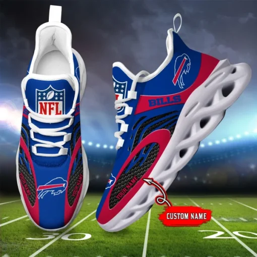 Buffalo Bills Max Soul Running Sneakers V16 - Image 2