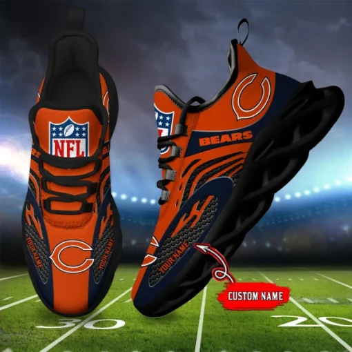 Chicago Bears Shoes Custom Max Soul Shoes V16