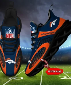 Denver Broncos Shoes Custom Max Soul Shoes V16