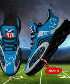 Detroit Lions Shoes Max Soul Luxury Sneakers V16